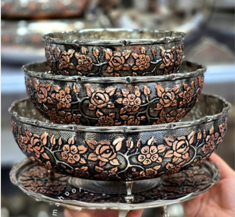 ظروف مسی مناسب پذیرایی